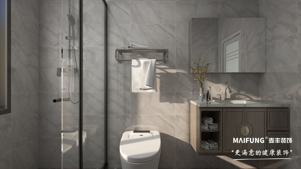 卫生间 青岛韩洼小区装修方案