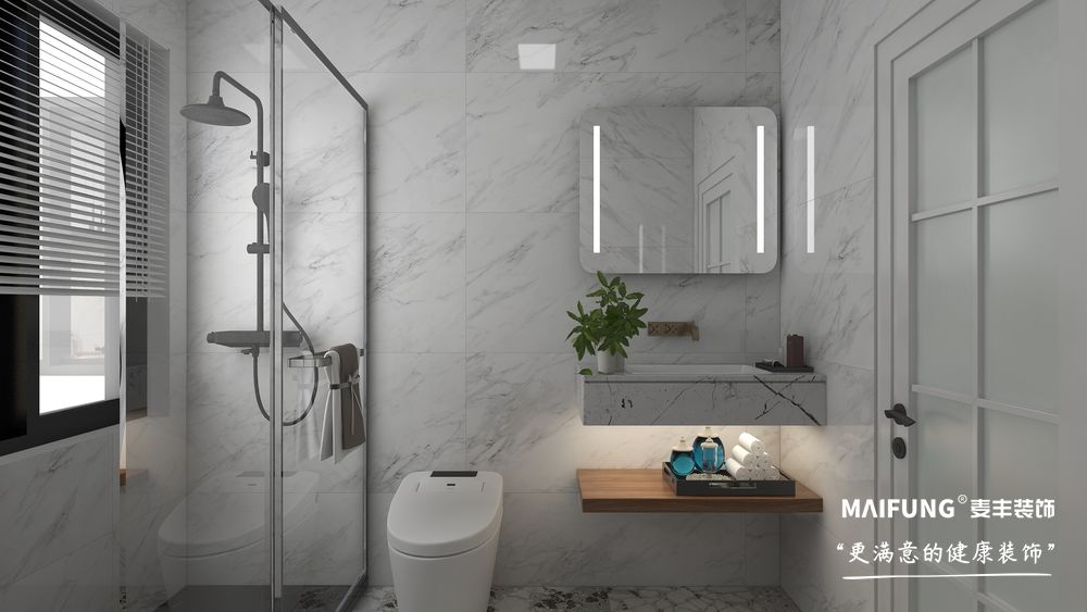 昆仑府三室106m²装修实景图  昆仑府106m²三室装修实景图