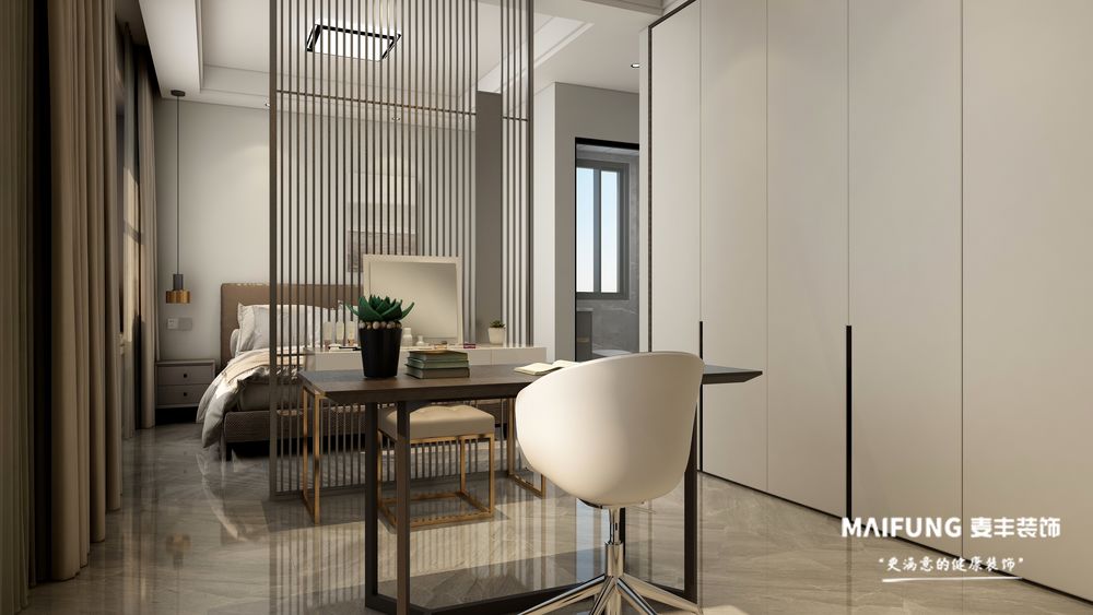 金茂智慧国际城118m²三室装修实景图