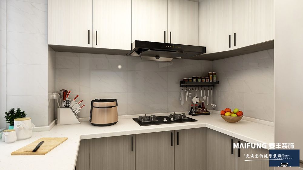 厨房 海信灵山湾120m²三室装修实景图