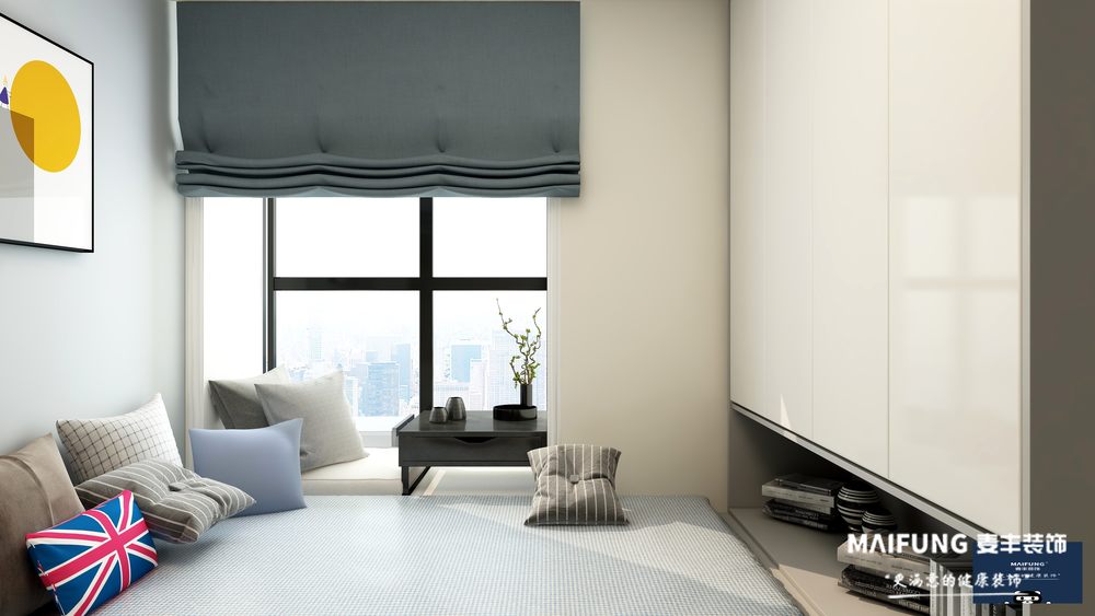 卧室.jpg 海悦华庭三室108m²装修实景图.jpg