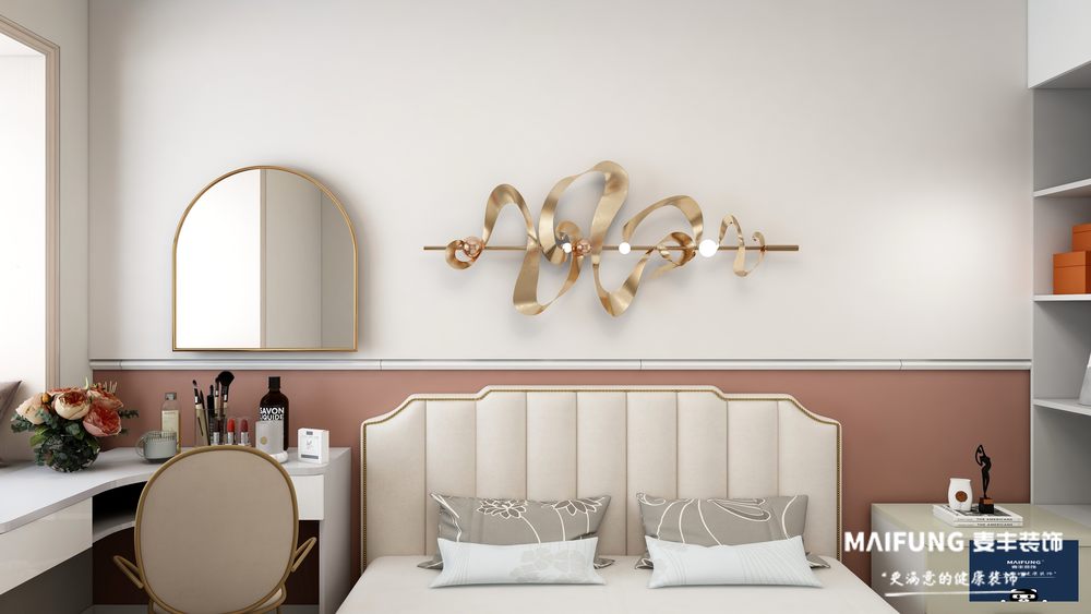 主卧.jpg 海悦华庭108m²三室装修实景图.jpg